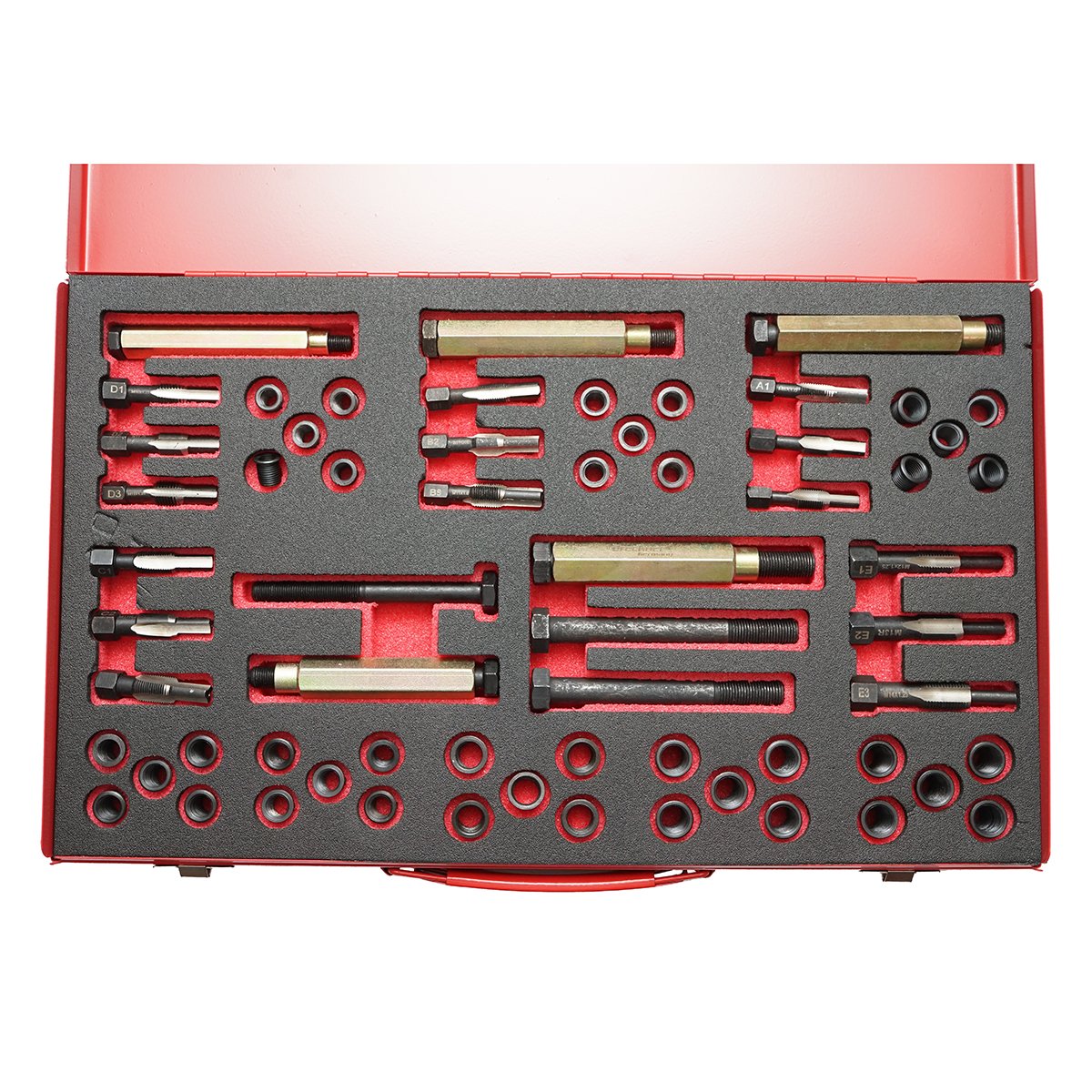 Trusa profesionala reparatie filete bujii M8x1, M9x1, M10x1.25, M10x1, M12x1.25 Breckner Germany